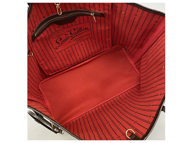 Borsa Tote Louis Vuitton Damier Neverfull GM N51106 Ebene Damier ebene - vista 4