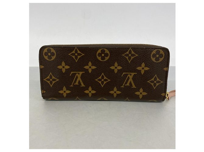 Louis Vuitton Monogram Portefeuille Clemence Long Wallet Rose - vue 8