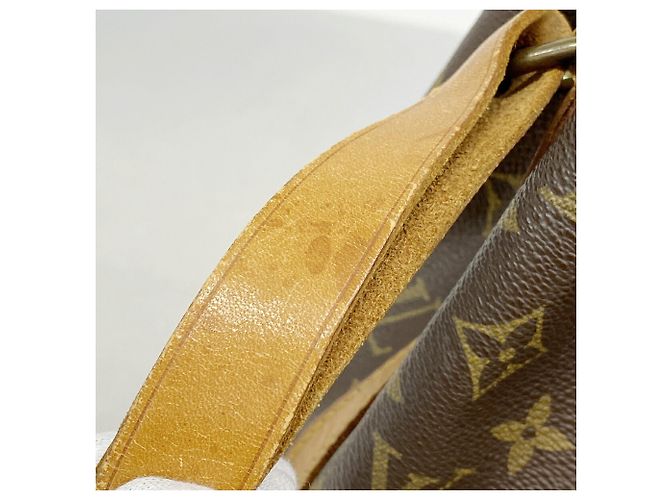 Noe Borsa a tracolla Louis Vuitton Monogram Petit Noé Marrone - vista 7