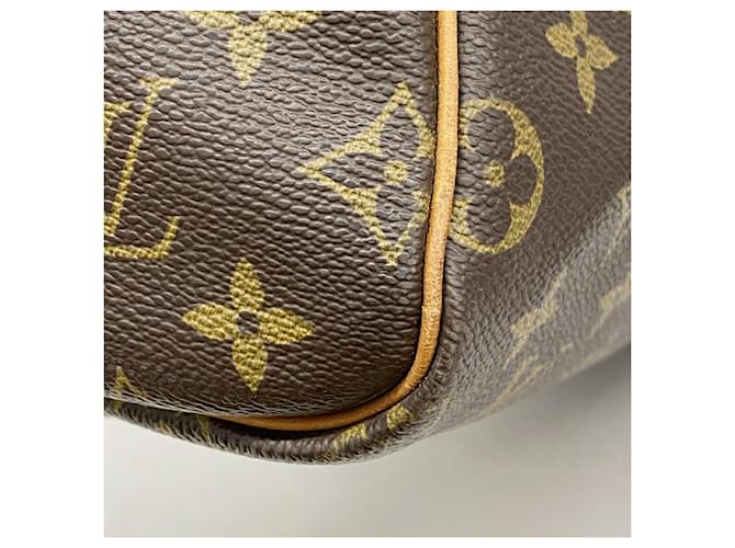 Louis Vuitton Brown Boston Monogram Keepall 55 Marrone - vista 6