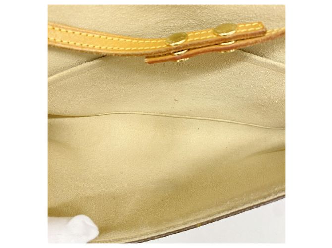 Borsa a tracolla Louis Vuitton Monogram Pochette Twin GM Marrone - vista 4