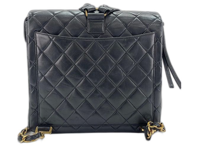 Zaino Chanel Matelassé Black Nero - vista 3