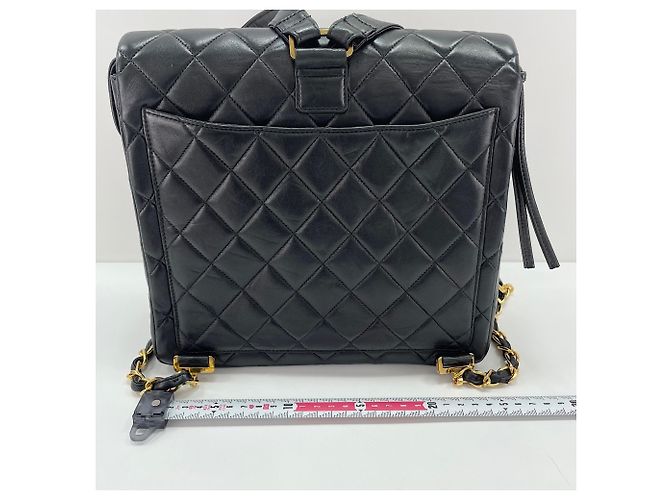 Zaino Chanel Matelassé Black Nero - vista 4