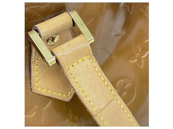 Borsa Tote Louis Vuitton Vernis Houston Bronzo - vista 10