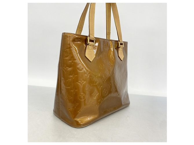 Borsa Tote Louis Vuitton Vernis Houston Bronzo - vista 2