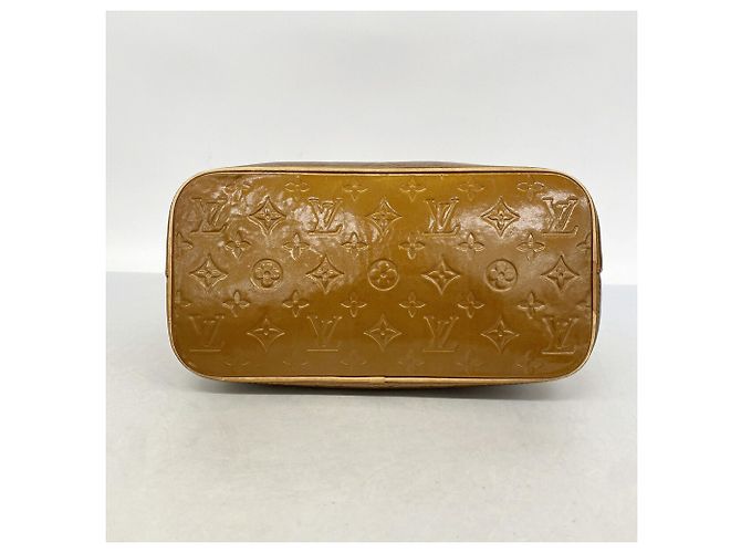 Borsa Tote Louis Vuitton Vernis Houston Bronzo - vista 3