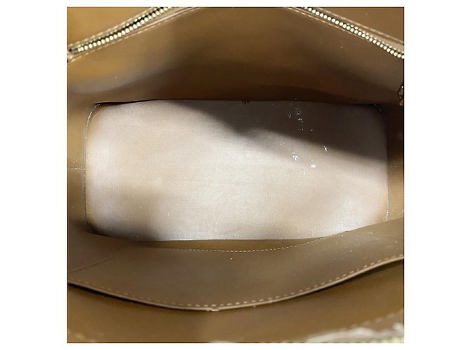 Borsa Tote Louis Vuitton Vernis Houston Bronzo - vista 4