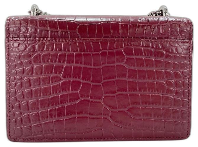 Borsa a tracolla Yves Saint Laurent Paris Sunset Rosso - vista 3