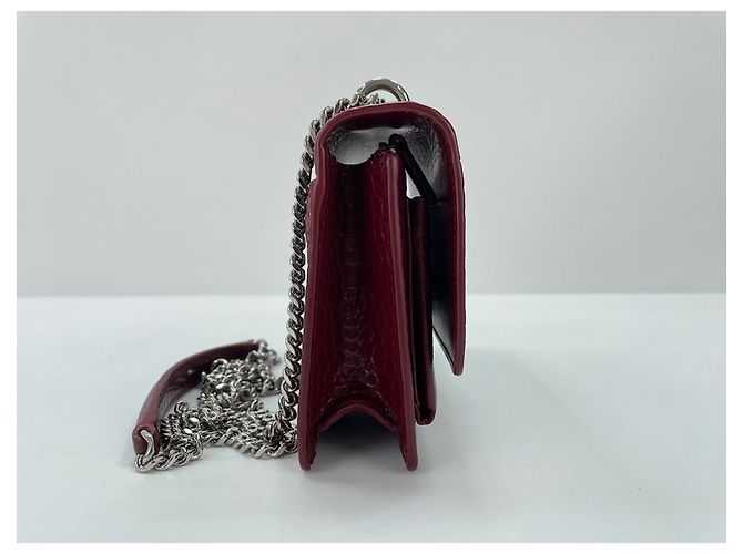 Borsa a tracolla Yves Saint Laurent Paris Sunset Rosso - vista 6