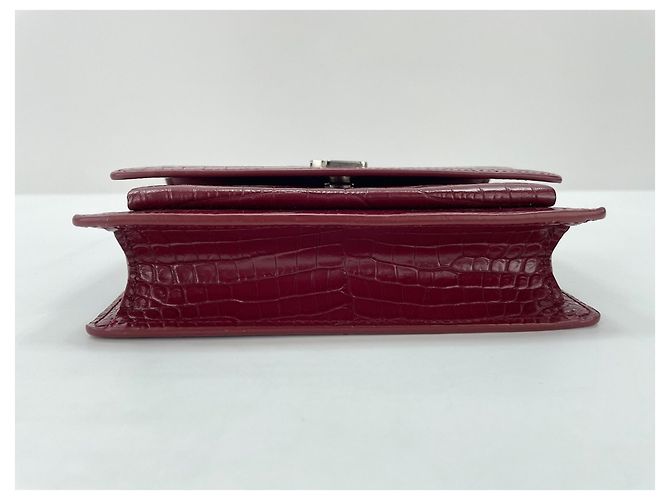 Borsa a tracolla Yves Saint Laurent Paris Sunset Rosso - vista 7