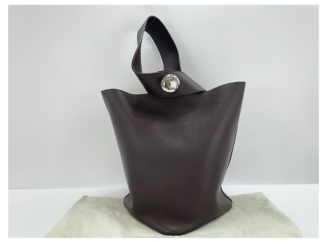 Borsa a tracolla Pebble Loewe Marrone - vista 12