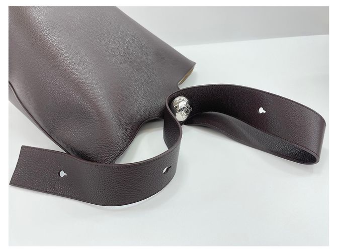 Borsa a tracolla Pebble Loewe Marrone - vista 9