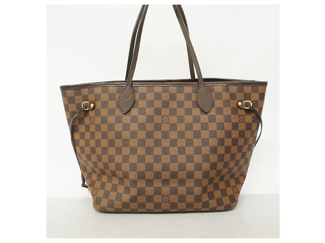 Borsa Tote Louis Vuitton Damier Neverfull MM Damier ebene - vista 12