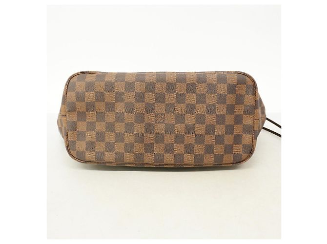 Borsa Tote Louis Vuitton Damier Neverfull MM Damier ebene - vista 3