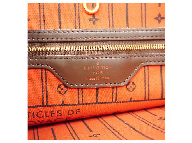 Borsa Tote Louis Vuitton Damier Neverfull MM Damier ebene - vista 5