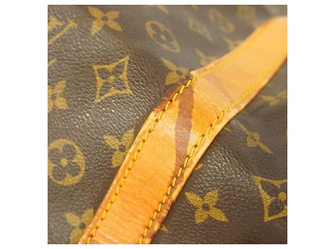 Louis Vuitton Boston Monogram Keepall Bandoulière 60 Marrone - vista 11