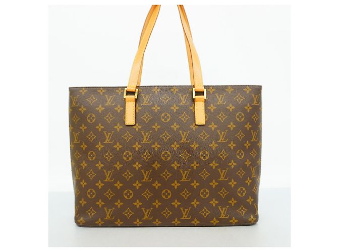Borsa Tote Louis Vuitton Monogram Luco Marrone - vista 11