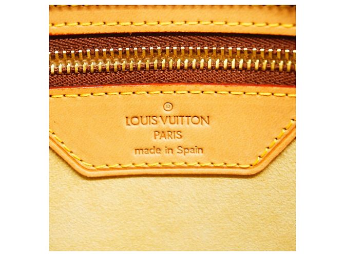 Borsa Tote Louis Vuitton Monogram Luco Marrone - vista 5