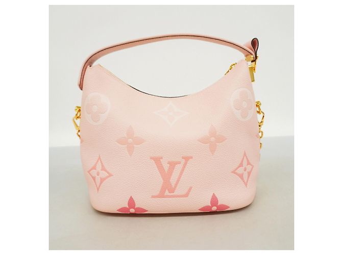 Borsa Louis Vuitton Monogram Empreinte Marshmallow PM Rosa - vista 12