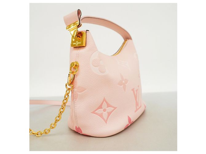 Borsa Louis Vuitton Monogram Empreinte Marshmallow PM Rosa - vista 2