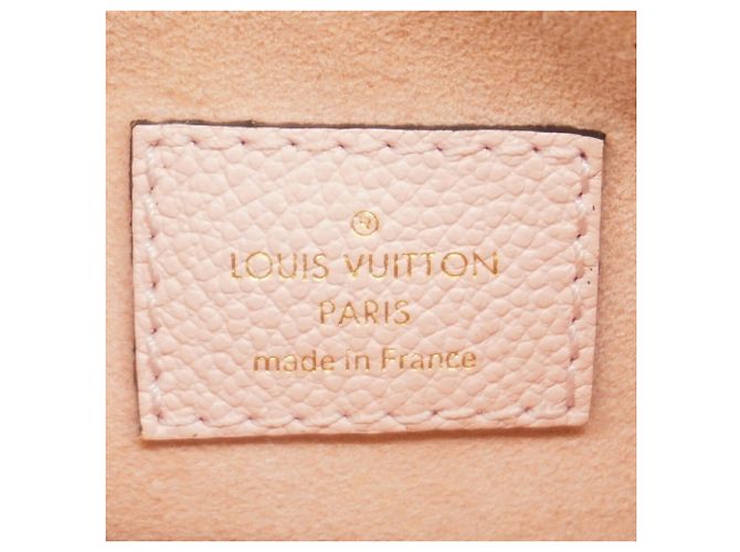 Borsa Louis Vuitton Monogram Empreinte Marshmallow PM Rosa - vista 5