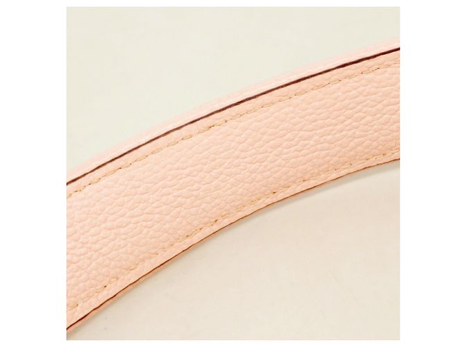 Borsa Louis Vuitton Monogram Empreinte Marshmallow PM Rosa - vista 9