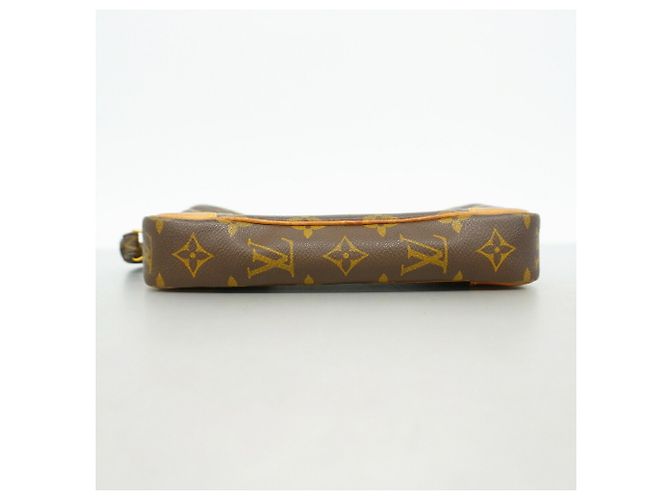 Borsa a pochette Louis Vuitton Monogram Marly Dragonne PM Marrone - vista 3