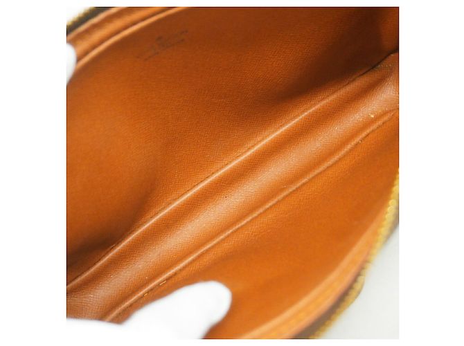 Borsa a pochette Louis Vuitton Monogram Marly Dragonne PM Marrone - vista 4