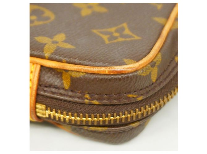 Borsa a pochette Louis Vuitton Monogram Marly Dragonne PM Marrone - vista 6