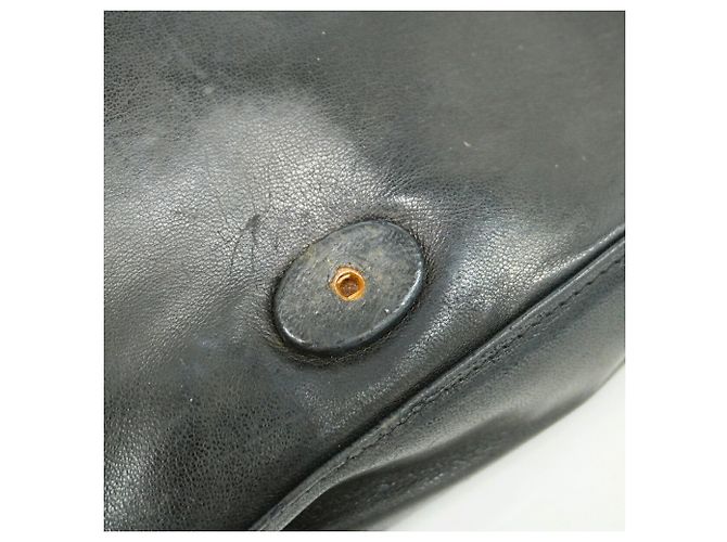 Borsa a tracolla Chanel in pelle di agnello Nero - vista 10