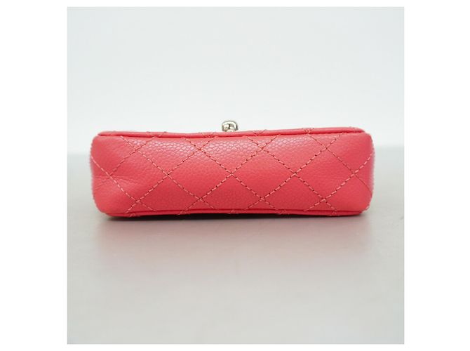 Borsa a tracolla Chanel rosa - vista 3