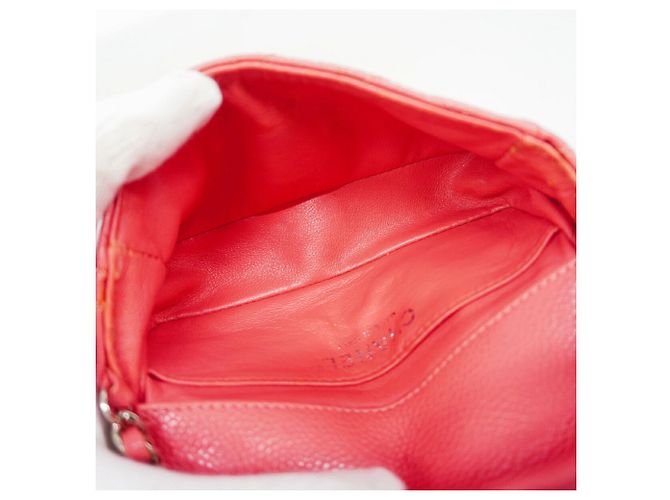 Borsa a tracolla Chanel rosa - vista 4