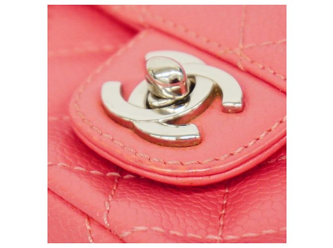 Borsa a tracolla Chanel rosa - vista 8