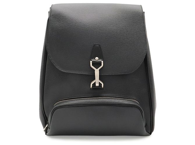 Zaino Louis Vuitton Taiga Cassia Nero Grigio - vista 2