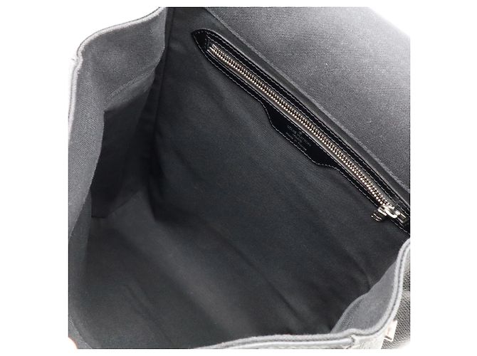 Zaino Louis Vuitton Taiga Cassia Nero Grigio - vista 9