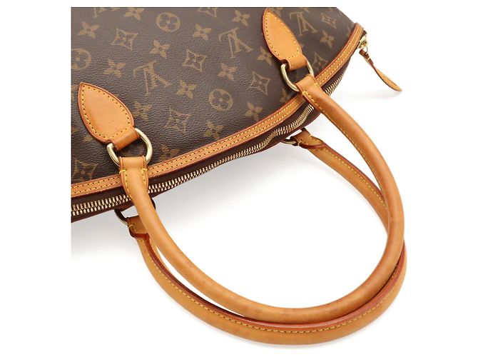 Louis Vuitton Monogram Lockit Horizontal Handtasche Braun - Ansicht 5