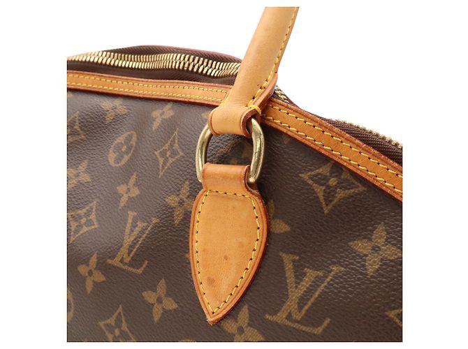Louis Vuitton Monogram Lockit Horizontal Handtasche Braun - Ansicht 7