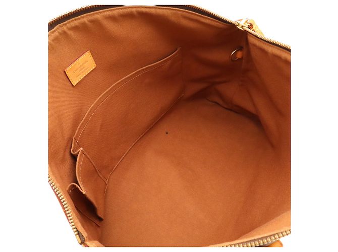 Louis Vuitton Monogram Lockit Horizontal Handtasche Braun - Ansicht 9