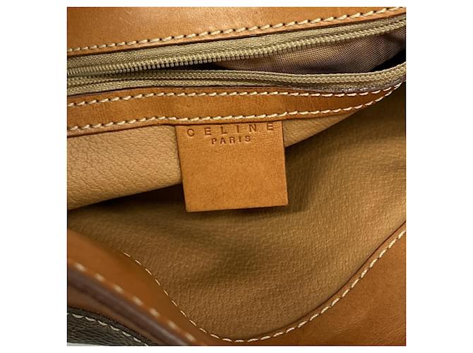 Céline Borsa a tracolla Celine Macadam Marrone - vista 5