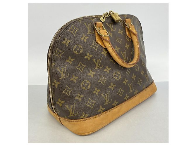 Borsa Louis Vuitton Alma Monogram Marrone - vista 2