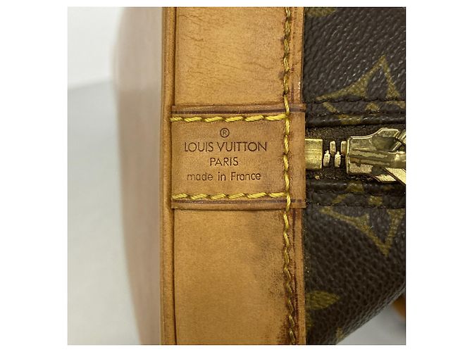 Borsa Louis Vuitton Alma Monogram Marrone - vista 5