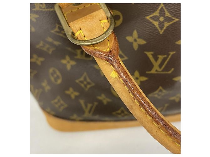 Borsa Louis Vuitton Alma Monogram Marrone - vista 6