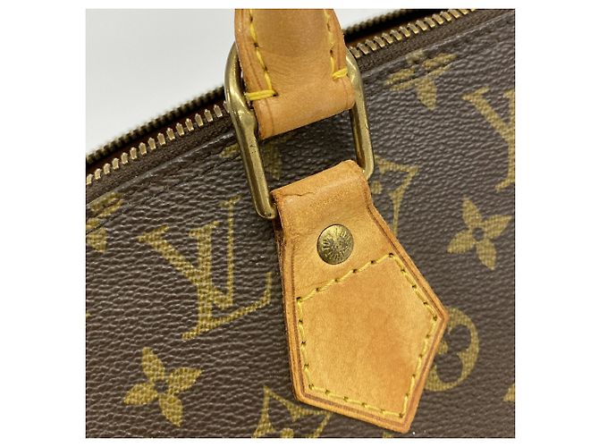 Borsa Louis Vuitton Alma Monogram Marrone - vista 8
