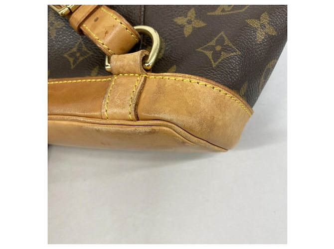 Zaino Louis Vuitton Monogram Montsouris MM Marrone - vista 7