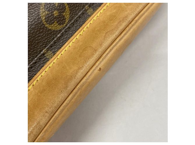 Zaino Louis Vuitton Monogram Montsouris MM Marrone - vista 8