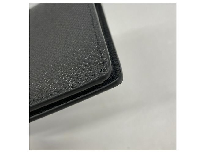 Louis Vuitton Taiga Portefeuille Brazza Long Wallet Nero - vista 6