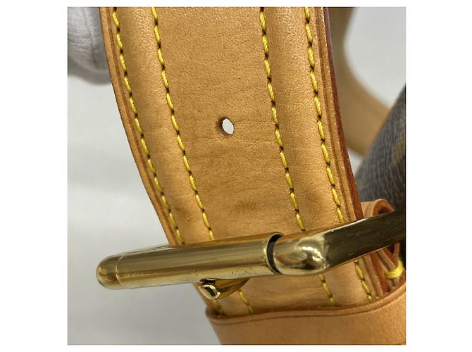 Borsa a tracolla Louis Vuitton Monogram Vivacite GM Marrone - vista 7
