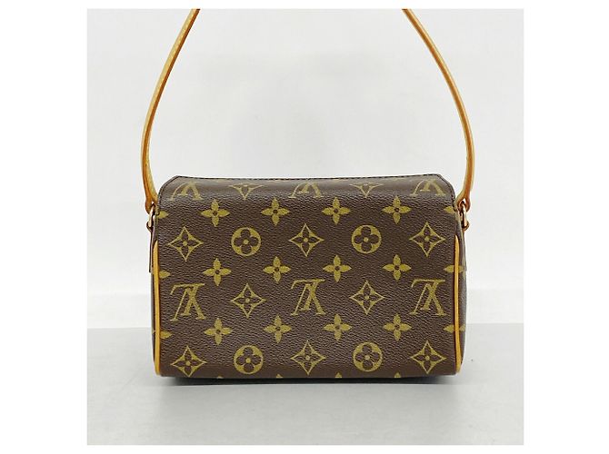Borsa Louis Vuitton Monogram Recital M51900 Marrone - vista 8