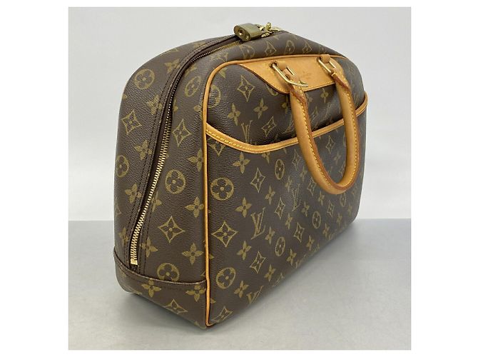 Borsa Louis Vuitton Monogram Deauville Marrone - vista 2