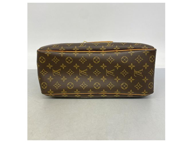 Borsa Louis Vuitton Monogram Deauville Marrone - vista 3